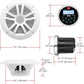BOSS Audio Systems MCKGB350W.6 Weatherproof Marine Gauge Receiver and Speaker Package - IPX6 Receiver, 6.5 Inch Speakers, Bluetooth Audio, USB/MP3, AM/FM, NOAA Weather Band Tuner, no CD Player