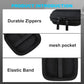 Lacdo Hard Drive Carrying Case for Crucial X9 Pro / X9 / X10 / X10 Pro SSD 1TB 2TB 4TB 6TB 8TB USB 3.2 Portable External Solid State Drives Shockproof Water Repellent Storage Travel Bag, Black
