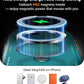 TORRAS Ostand Q3 Air for iPhone 15 Pro Case with 360 Magnetic Stand, Fit for MagSafe, Mil-Grade Drop Tested, Camera Control Button, Shockproof Phone Case for iPhone 15 Pro 6.1", Glacier Sprint