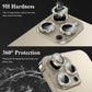 YWXTW Designed for iPhone 14 Pro/iPhone 14 Pro Max Camera Lens Protector Bling, [New Glitter Design] Individual Metal Tempered Glass Camera Cover Accessories Case Friendly, 1 Set (Gold Glitter)