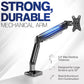 VIVO Single 17 to 32 inch Monitor Height Adjustable Counterbalance Mechanical Arm Desk Stand, Classic, Universal VESA Mount, STAND-V001O