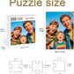 Personalized Photo Puzzle with Glossy Finish – Custom Jigsaw Puzzle 120/200/300/500/1000/1500 Pieces for Family, Couples, Pets, Birthdays, and Weddings (300-Vertical)