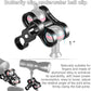 MINIFOCUS 4PCS 1'' Aluminum Ball Clamp Mount for Underwater Diving Light Arms Tray System, Photography Diving Camera, 360° Clip Adapter Bracket for Action Camera Flashlight Arms System