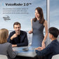 Anker PowerConf S500 Speakerphone with Zoom Rooms and Google Meet Certifications, USB-C Conference Speaker, Bluetooth Speakerphone for Conference Room, Conference Microphone with Premium Voice Pickup