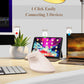 Vertical Mouse Wireless,Bluetooth Mouse with BT5.0/4.0/2.4G, Rechargeable with Battery Indicator,Ergonomic Design for Comfort and Reduced Wrist Strain, Ideal for Home,Office Use,Pink