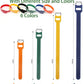 Cable Ties 180PCS, 4+6+8+10 inch Reusable Multi-Colour Cable Ties Wire Ties Cord Organizer Cable Organizer Adjustable Cable Management for Cable Management (4+6+8+10 Inch(Colorful))