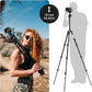 Manfrotto Befree Advanced Camera Tripod Kit Compatible with Sony Alpha7 and Alpha9 Cameras, Tripod Travel Kit with Ball Head and Lever Closure, Aluminium Tripod for Camera Accessories, DSLR,Mirrorless