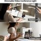 yAyusi Video Conference Light, LED Streaming Lighting for Laptop Computer Monitor, Desk Selfie Ring Light with Remote and Touch Control, PC Podcast Camera Webcam Light for Video Calls/Zoom Meetings