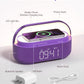 COLSUR 6-in-1 Bluetooth Speaker Alarm Clock with 15W Wireless Charger, FM Radio, Adjustable LED Night Light, 2500mAh Battery, Snooze Function – for Bedroom, Home, Office