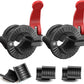 MAXRICH Barbell Clamp 1 inch Multiple Sizes & Adjustable Weight Clips for Quick Release Barbell Collars