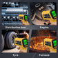 Infrared Thermometer Pyrometer Temperature Gun -58°F to 1796°F, 50:1 Distance Ratio, Laser IR Temp Gun for Cooking, Pizza Oven, Engine, Kilns, Forges, Industry, and Home Repair.