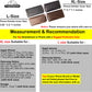 Topstache Leather Phone Holster with Belt Clip for Galaxy S23,iPhone 14,14 Pro,Leather Belt Pouch for Universal Smartphone with Otterbox Case,Flip Cellphone Pouch,L,Darkbrown