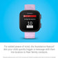 Garmin Bounce™, Kids Smartwatch, Two-Way Text and Voice Messaging, Location Tracking, Lilac Floral