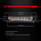 2 x #10 (M5) Studs Power Distribution Block with 5 x #8 (M4) Screws, Ampper 4.2" Bus Bar 12V Power Distribution Terminal Block Battery Busbar for Car Audio Solar (Black)