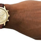 Fossil Men's Neutra Quartz Stainless Steel and Leather Chronograph Watch