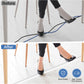 Floor Cord Cover Self Adhesive Cord Hider Floor Extension Cord Covers for Floor Power Cord Protector Cable Management Prevent Cable Trips Cable Cavity 0.59" W x 0.31" H (White, 3.3Ft)