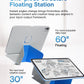 MOFT Dynamic Folio Case for iPad Pro 12.9 -inch (6th/5th/4th Generation, 2022/2021/2020), Silm Magnetic Stand Case with 20+ Viewing Angles, Auto Wake/Sleep, Ultra Thin, Cement x Sapphire