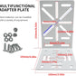 L-Shape Dome Camera Bracket, Wall Ceiling Mount for Security Dome Cameras, Wall Mount,(L-Bracket)