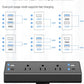 Jgstkcity Desk Clamp Power Strip,40W Total Fast Charging Station,2 PD 20W USB C Ports,Desk Edge Mount Surge Protector for Home, Office,3 Outlets,Fit 1.96" Tabletop Edge,ETL Listed