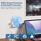20W PD Fast Charging Wall Outlet with USB Ports (2C2A), Electrical Outlet Extender, Surge Protector, Wall Plug Adapter for Multiple Devices, Wall Socket Expander