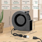 75mm x 30mm USB Blower Fan 5V Turbine Centrifugal Blower Fan for Cooling DIY Computer Case PC 3D Printer Electronics Cabinet Helmet Laptop Game Consoles