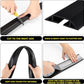 Pangda 10 FT Floor Cable Cover Heavy Duty Cord Cover Protector Power Cable Protector Soft Extension, Organize and Protect Wire on Floor for Home Office or Outdoor Settings (Black)