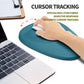Hokafenle Ergonomic Mouse Pad Wrist Support, Terraced Slope Carpal Tunnel Wrist Pad for Mouse with Unibody Memory Foam, Wrist Rest Pain Relief Mousepad (Turquoise, 11.8x7.9 in)