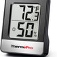 ThermoPro TP49 Digital Hygrometer Indoor Thermometer Humidity Meter Room Thermometer with Temperature and Humidity Monitor Mini Hygrometer Thermometer