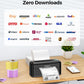MUNBYN Bluetooth Thermal Label Printer RealWriter RW402B, 4x6 Shipping Label Printer for Small Business, Compatible with Android, iPhone and Windows, Mac, Chromebook, Ebay, USPS, FedEx, Shopify