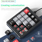 Adventurers K812 Wired Mechanical Numeric Keypad, 19-Key Hot-Swappable RGB Numpad, Macro Programmable, Detachable Type-C Cable, Game/Office Mode Switch – for PC/Laptop/Desktop (Black)
