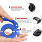 Pro Barbell Clips 1 inch Barbell Clamps 0.9-1.18inch Quick Release Weight Clips for Bars Multi-Size Adjustable Olympic Barbell Clamps