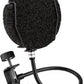 Pop Filter for Microphone - Sponge Layered Pop Wind Screen with Enhanced Flexible 360° Gooseneck