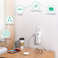 PD20W USB Outlet Extender Surge Protector - with Rotating Plug, 6 AC Multi Plug and 3 USB Ports (2 C), 3-Sided Swivel Power Strip Spaced Splitter for Home, Office, Travel