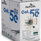 fast Cat. Cat5e Ethernet Cable 1000ft - 24 AWG, CMR, Insulated Bare Copper Wire Cat 5 ethernet Cable with FastReel - 350MHZ / Gigabit Speed UTP Cable Cat5e - CMR (Green)