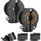MAXRICH Barbell Clamp 1 inch Multiple Sizes & Adjustable Weight Clips for Quick Release Barbell Collars