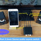New D3 3(1)-in-1(3)-Out 3.5mm Stereo Audio Switch Source Input Signal switcher selector Splitter Box Mini