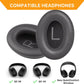 Replacement Ear Pads for Bose QuietComfort 45 (QC45)/QuietComfort SE (QC SE)/New QuietComfort Wireless Over Ear Headphones, Earpads Cushions with Softer Leather and Thicker Memory Foam