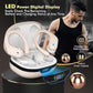 Wireless Earbuds, Sports Bluetooth Headphones, 80Hrs Playtime Ear Buds with LED Power Display, Noise Canceling Headset, IPX7 Waterproof Earphones for Workout/Running (Camel)