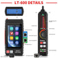 Multifunction RJ45 Network Caber Tester, 4" IPS Touch Screen UTP Cable Tester,Rechargeable Ethernet Cable Tracer,Support Network Tools, POE++ Detect,Cable Length Meter,RJ45 TDR Test, NCV,PD Power,FTP