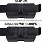 DeBin Holster for Samsung Galaxy Ultra Models s25 s24 s23 s22 s21, Note 20, A13, A32, A02s A03s, A12 A11 A71 A13 Cell Phone Belt Holder Clip Case Pouch Cover (Fits Protective Case on) Black