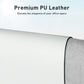 Aothia Leather Desk Pad Protector, Office Desk Mat, Large Mouse Pad, Non-Slip PU Leather Desk Blotter, Laptop Desk Pad, Waterproof Desk Writing Pad for Office and Home (48"x17", Barely Grey)