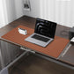 Leather Mouse Pad & Desk Blotter Mat - Non-Slip PU Laptop Desk Pad, Waterproof Writing Pad for Office & Home (Brown, 36" x 17")