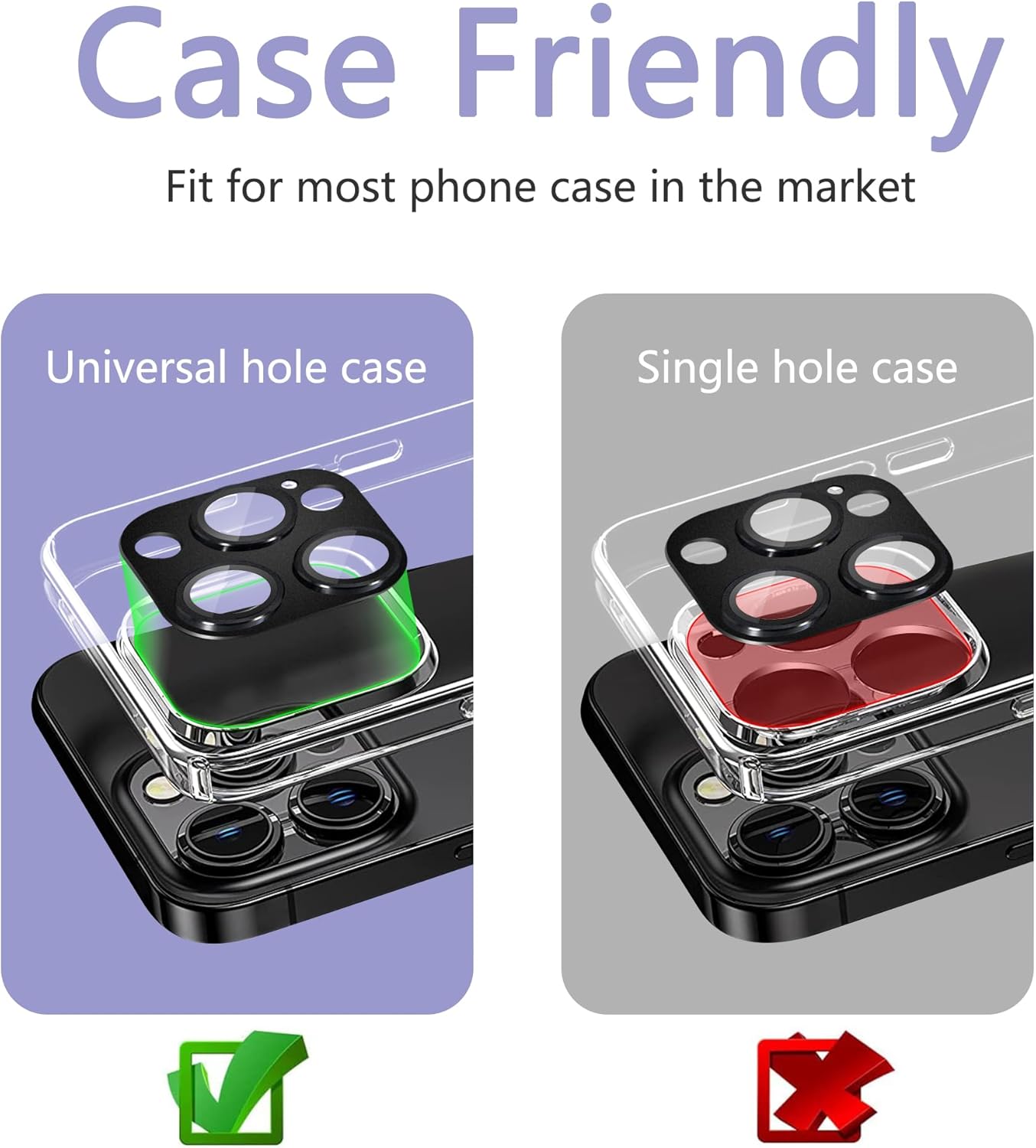 2 Pack Camera Lens Protector for iPhone 14 Pro/iPhone 14 Pro Max,[Not Easy to Breakn ] AR Tempered Glass Strong Adsorption Metal Camera Cover Screen- Gold