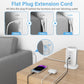 AiJoy Flat Plug Power Strip Tower with 9 Outlets and 5 USB Ports (2 USB-C), 1200J Surge Protection, 1625W Extension Cord with Multiple Outlets Charging Station for Home Dorm Office Supplies