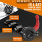 MAXRICH Barbell Clamp 1 inch Multiple Sizes & Adjustable Weight Clips for Quick Release Barbell Collars