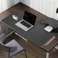 Leather Desk Pad Protector- 48" x 17" Office Desk Mat, Non-Slip PU Leather Mouse Pad, Waterproof Desk Blotter Mat, Desk Cover Mat for Office and Home (Dark Grey)