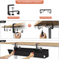 Univivi No Drill Under Desk Cable Management Tray, 36" Cord Organizer for Table, Clamp/Screw Mount Desk Cable Management, Premium Fabric Cable Management Tray for Office, Home