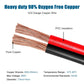 12 Gauge Wire 2 Conductors Copper Wire, 12 AWG Battery Cable Oxygen Free Copper Wire for Solar Panel, Automotive, Trailer, RV and Speaker (12 Gauge 30FT)