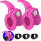 Barbell Clips 1 Inch Quick Release Weight Clamps 0.9-1.18inch Multi-Size Adjustable Olympic Clamps for Bars