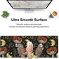 Vintage Magic Forest Desk Mat,Large Moon Amanita Mushroom and Forest Botanical Gaming Keyboard Mouse Pad,Non-Slip Rubber Base Desk Pad Thick Stitched Edges Waterproof Mousepad Mouse Mat 31.5"x11.8"